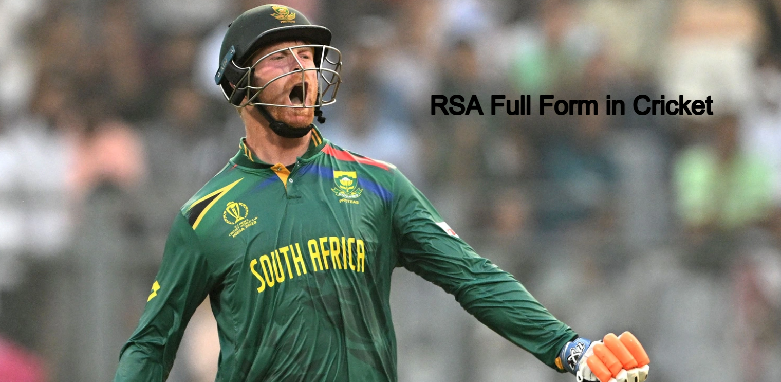 RSA Full Form in Cricket