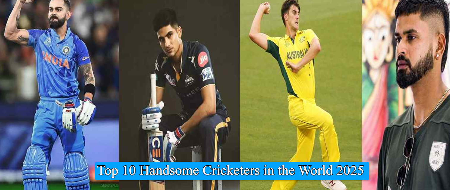 Top 10 Handsome Cricketers in the World 2025