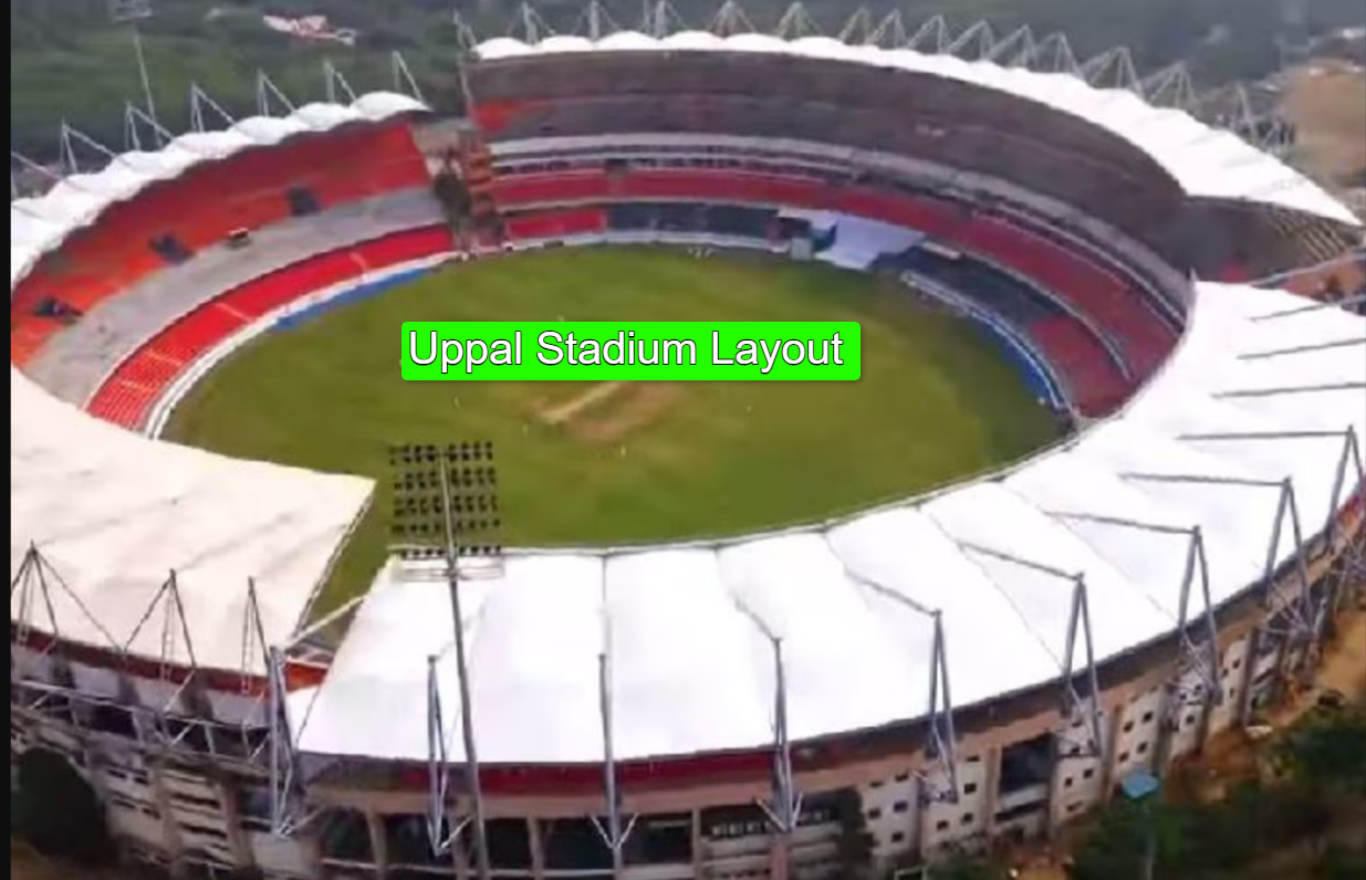 Uppal Stadium Layout