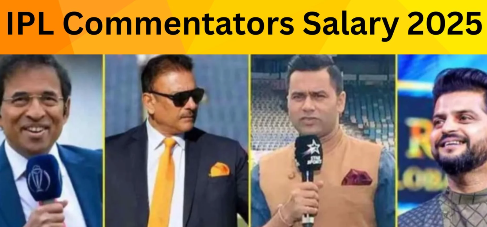 IPL Commentators Salary in 2025
