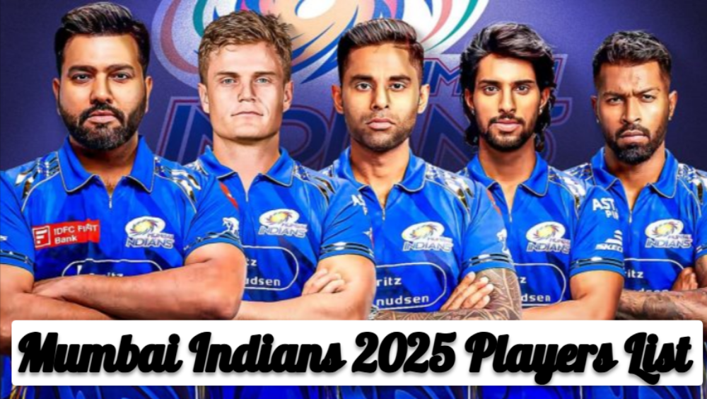 Mumbai Indians 2025 Players List