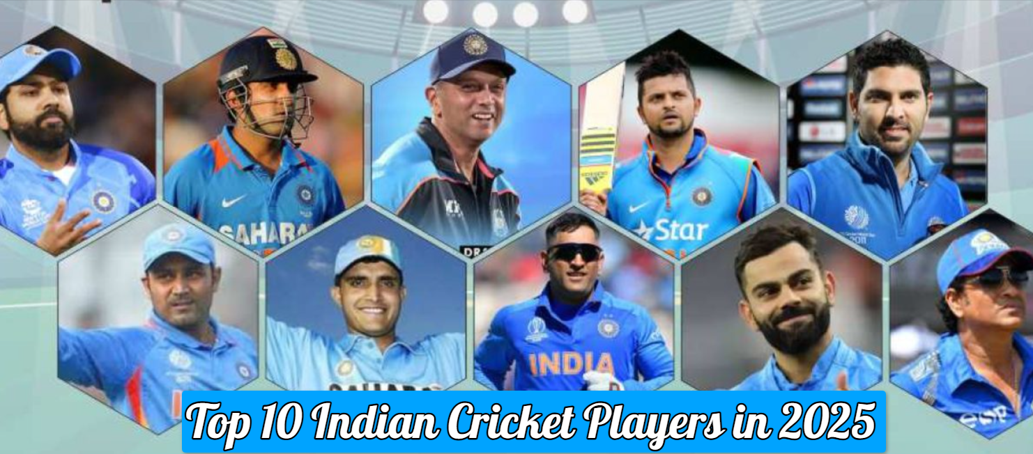 Top 10 Indian Cricket Players in 2025
